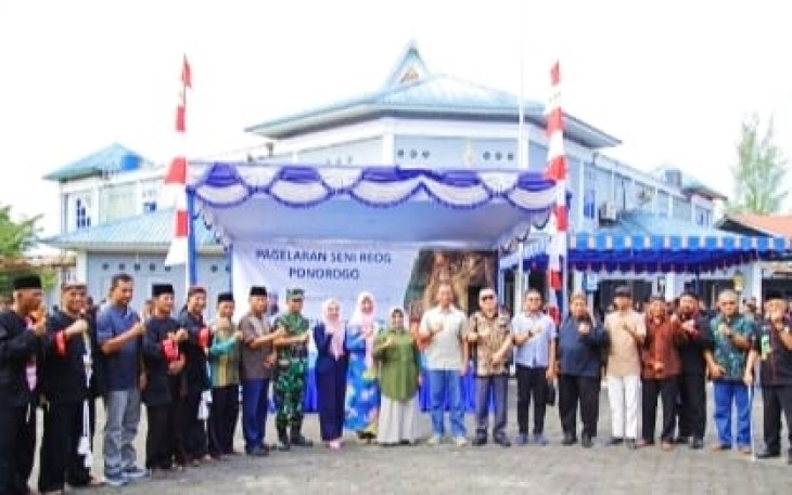 Wali Kota Tanjungpinang Rahma Saksikan Penampilan Seni Budaya Reog 