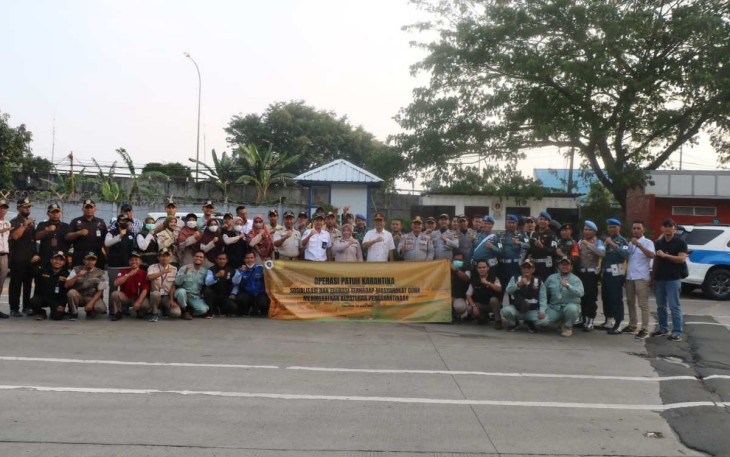 Operasi Gabungan Karantina Cilegon