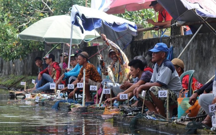 Lomba mancing HUT Lanudal Manado ke 40, Minggu (30/7)