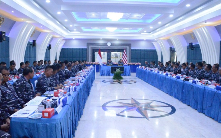 Rasko TNI AL di Wisma Elang Laut Jakarta