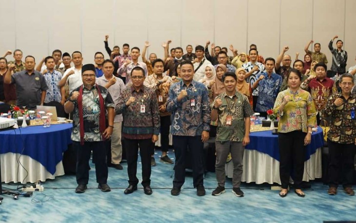 Rakor Kemendagri Evaluasi Kinerja Komisi Irigasi di Hotel The Aliante, Malang, Jum'at (25/8)