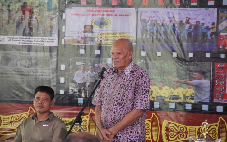 Ketua LMA Port Numbay George A. Awi
