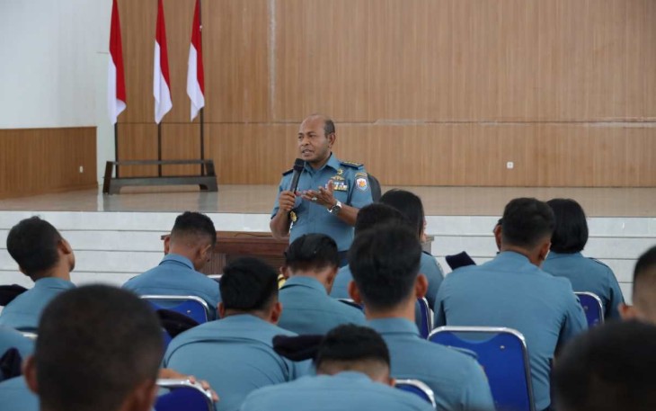 Pembekalan Prajurit Koarmada III Pengetahuan Hukum, Selasa (29/8)