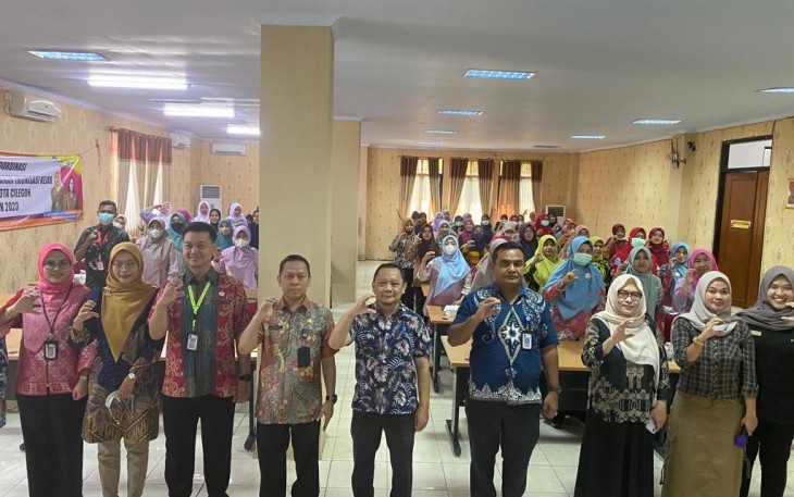 Rakor lintas sektoral Dinkes Kota Cilegon, Jum'at (8/9)