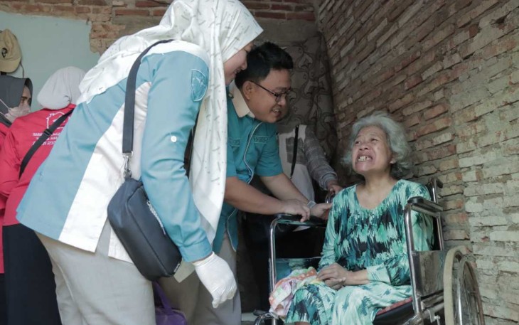 Pelayanan kesehatan Biddokkes Polresta Malang Kota bagi penyandang disabilitas, Rabu (13/9)