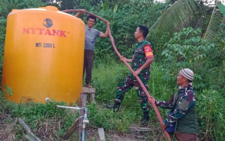 Salurkan air bersih di wilayah desa binaan