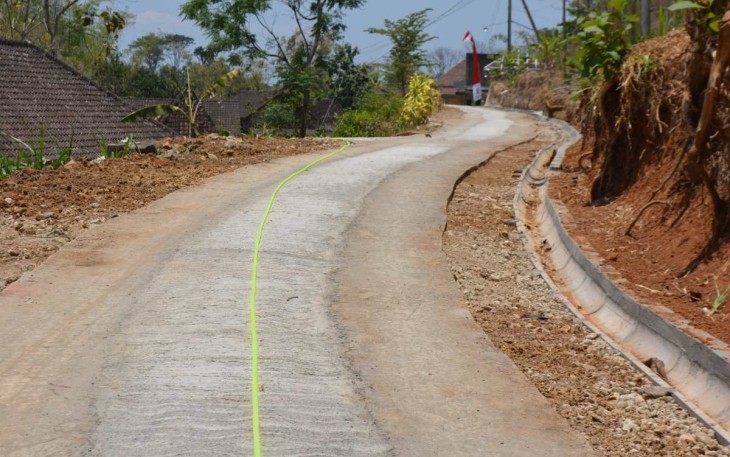 Akses Jalan Pertanian Desa Plangkrongan 