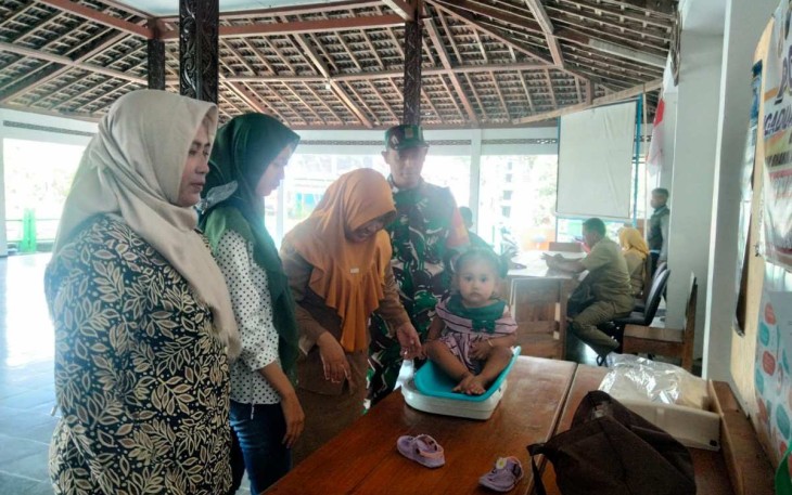Posyandu balita wilayah binaan 
