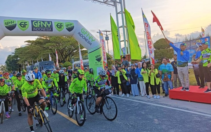 Wan Siswandi Lepaskan 165 Peserta Natuna Ride Tahun 2023 
