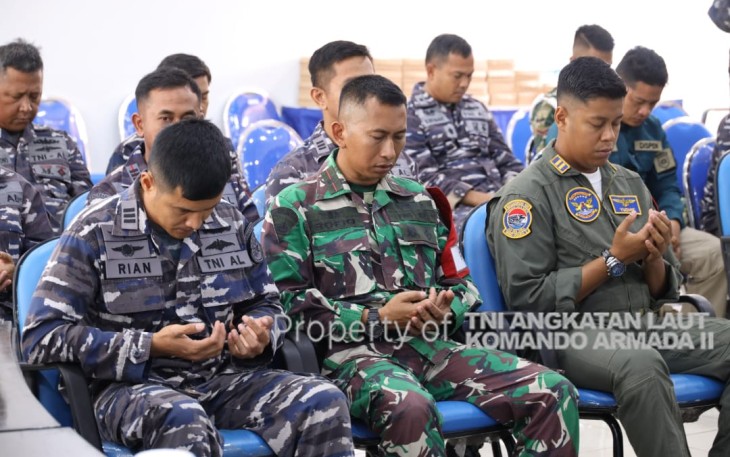  Doa Bersama Satkor dan Satfib jelang latihan