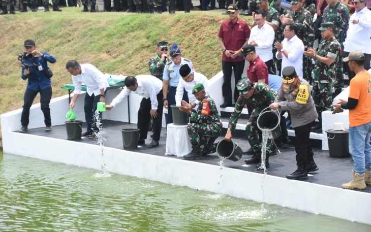 Pangdam Jaya Hadiri Acara Gerakan Nasional Ketahanan Pangan Tahun 2023 