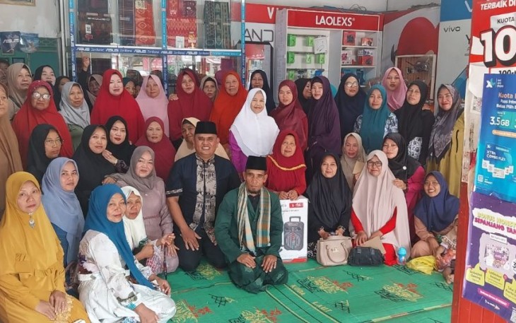 Kegiatan Keagamaan di Sekretariat DPC Partai Amanat Nasional Kec. Namorambe, Jum'at (24/11)