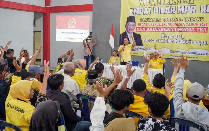 Bamsoet dalam Sosialisasi Empat Pilar MPR RI 