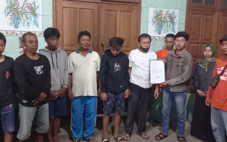 Mediasi membuat surat pernyataan