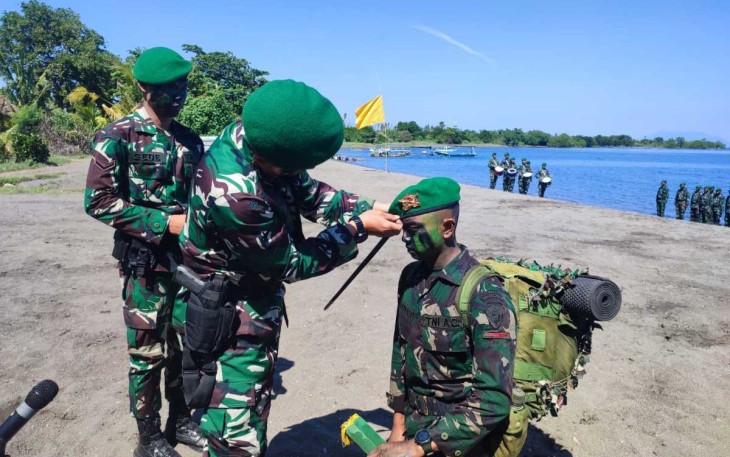Pembaretan dan Penyematan Brevet Yuddhawastu Pramukha 