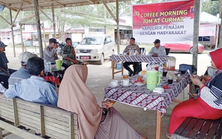 Coffee Morning dengan warga binaan