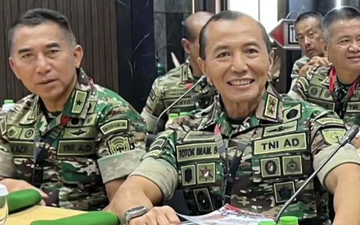 Pangdam XIV Hasanuddin Mayjen TNI Dr Totok Imam Santoso 