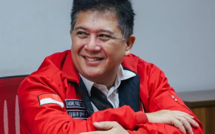 Andre Vincent Wenas Jubir DPP PSI bidang ekonomi 
