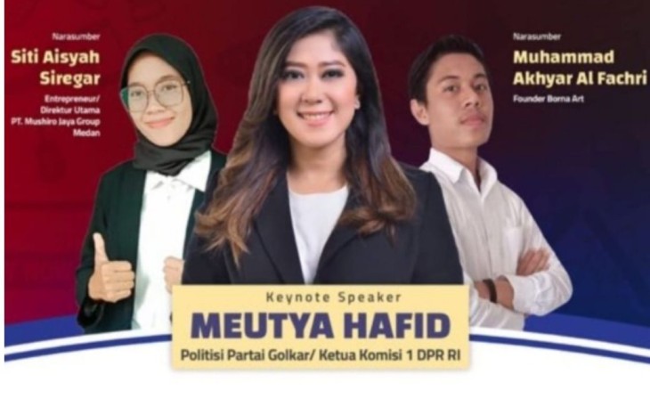 Meutya Hafid Ketua Komisi I DPR RI 