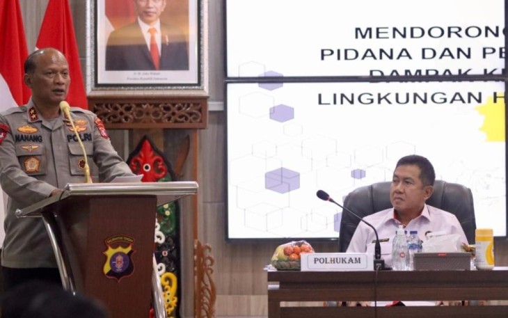 Kapolda Kalteng Irjen Pol Drs Nanang Avianto 