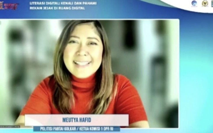 Meutya Hafid Ketua Komisi I DPR RI 