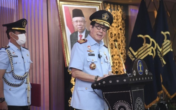 Menkumham RI Yasonna H Laoly 