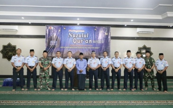 Peringatan Nuzulul Qur'an di Lanud Iswahjudi 