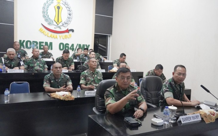 Danrem 064/MY Brigjen TNI Tatang Subarna