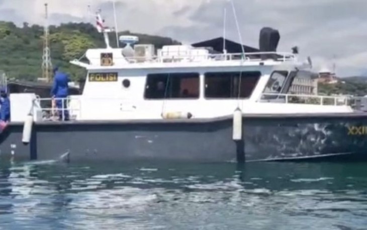 Kapal patroli Ditpolairud Polda NTT 
