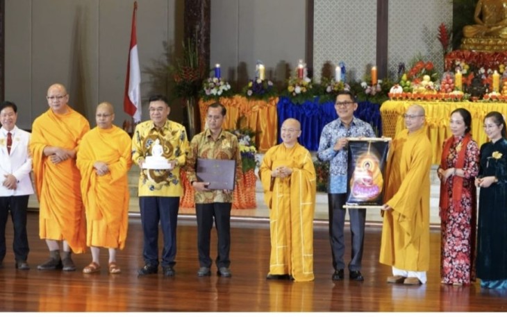 Gelaran Dharmasanti Waisak Nasional 2023 di Jakarta, Sabtu (1/7)