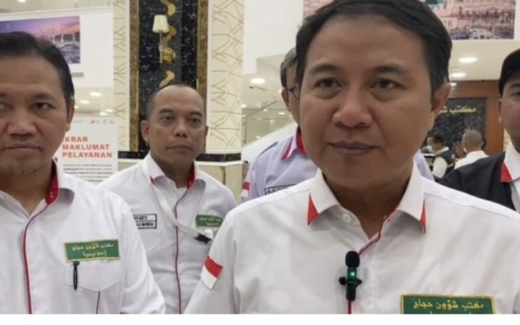 Dirjen Penyelenggaraan Haji dan Umrah Hilman Latief
