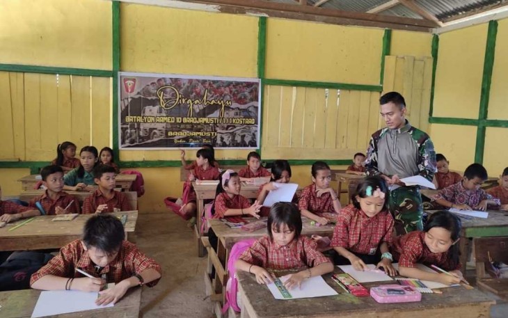 Lomba menggambar anak-anak perbatasan 