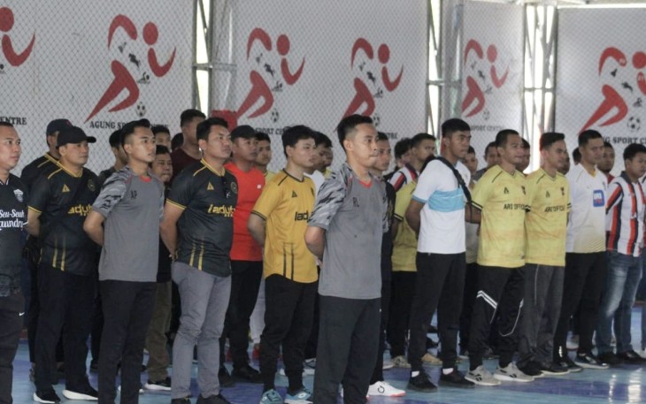 Pembukaan Lomba Futsal antar UPT Kanwil Kemenkumham Banten di Lapas Cilegon, Selasa (15/8)
