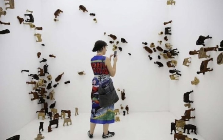 ArtJog & YGF 2023 di Jogja Nasional Museum, Yogyakarta, Selasa (15/8)