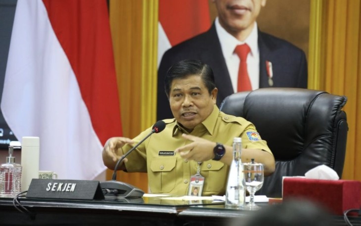 Sekjen Kemendagri Suhajar Diantoro