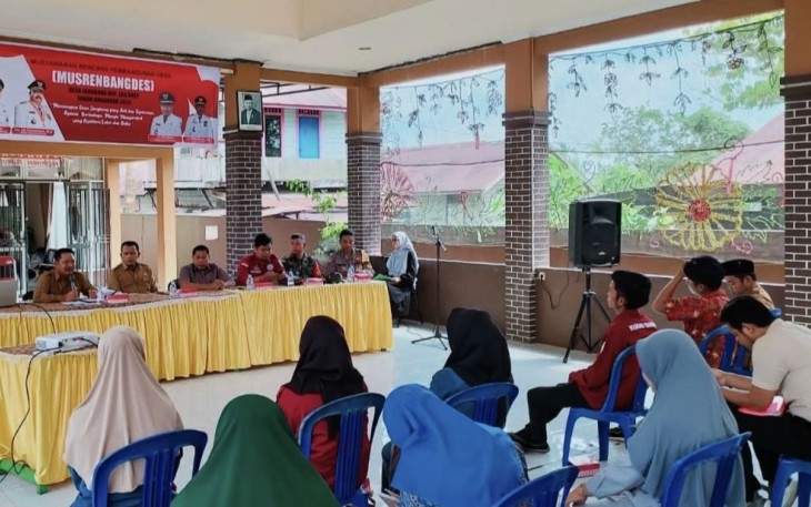 Musrembangdes wilayah desa binaan, Rabu (27/9)