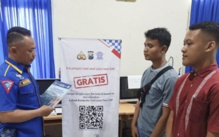 Simak bocoran ujian teori SIM di Polres Trenggalek dengan scan barcode dan unduh, Selasa (17/10)