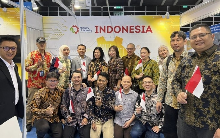Delegasi Indonesia dalam even HKTDC Hongkong Electronics Fair 2023, Selasa (17/10)