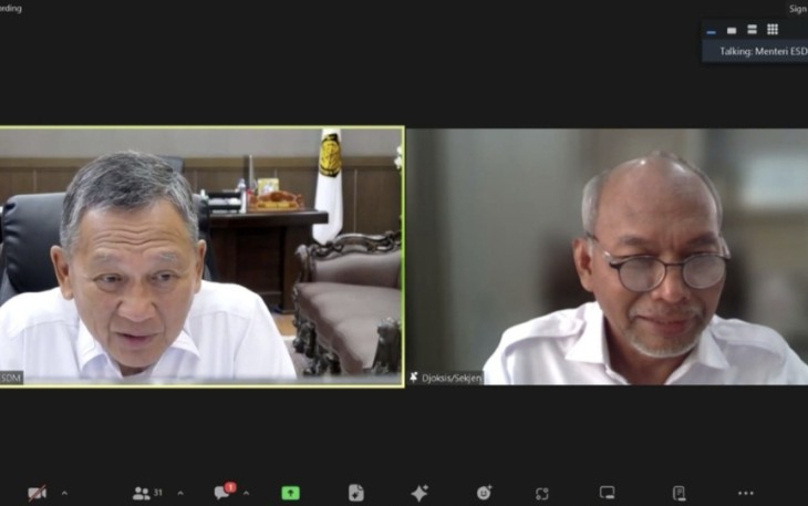 Menteri Arifin Pimpin Sidang Anggota DEN