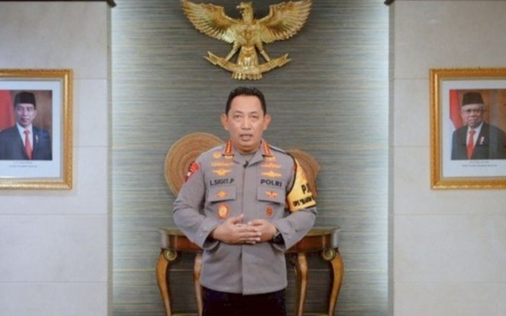 Kapolri Jenderal Listyo Sigit Prabowo 