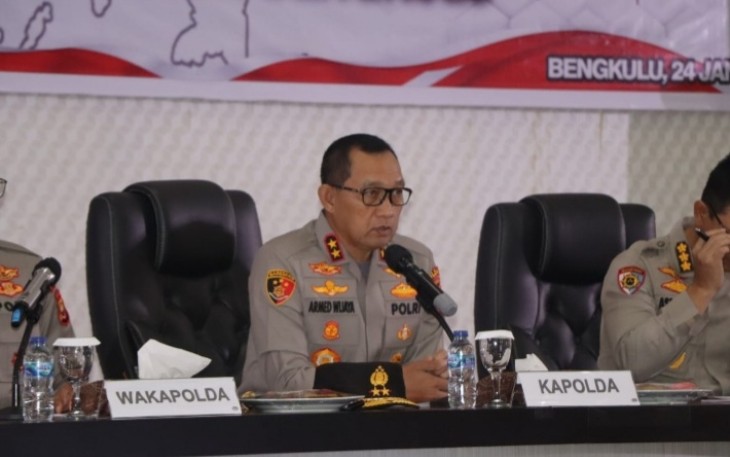 Kapolda Bengkulu Irjen Pol. Drs. Armed Wijaya M.H