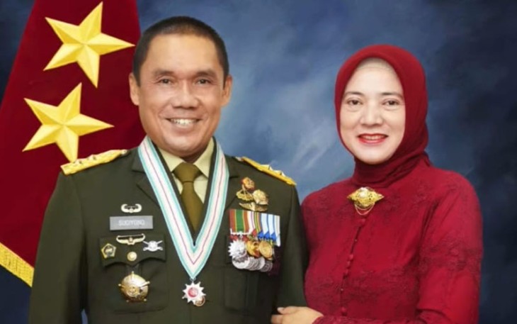 Mayjen TNI Sugiyono dipromosikan menjabat sebagai Pati Sahli Tk III Bid Sosbudkum HAM dan Narkoba Panglima TNI