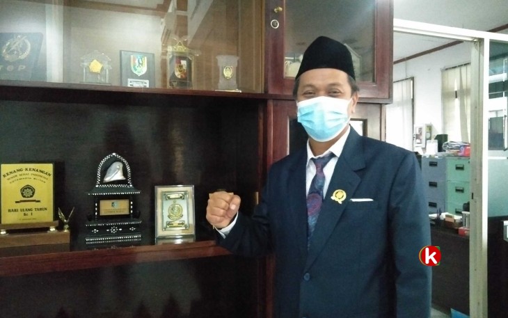 Ketua DPRD Kota Blitar Syahrul Alim (Foto : dok. Faisal NR/Klikwarta.com)
