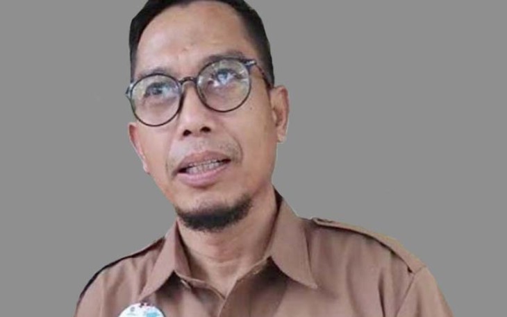 Saniran, Plt Kepala Diskomindag Kabupaten Trenggalek, saat dikonfirmasi, Selasa (7/3/2023) (Foto Hardi Rangga klikwarta.com).