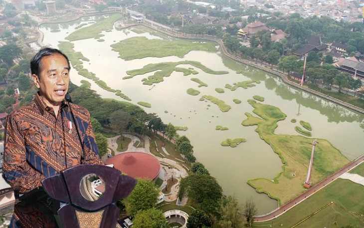 Presiden Jokowi Resmikan Revitalisasi TMII
