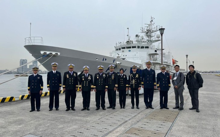 Bakamla RI saat Kunjungi Japan Coast Guard