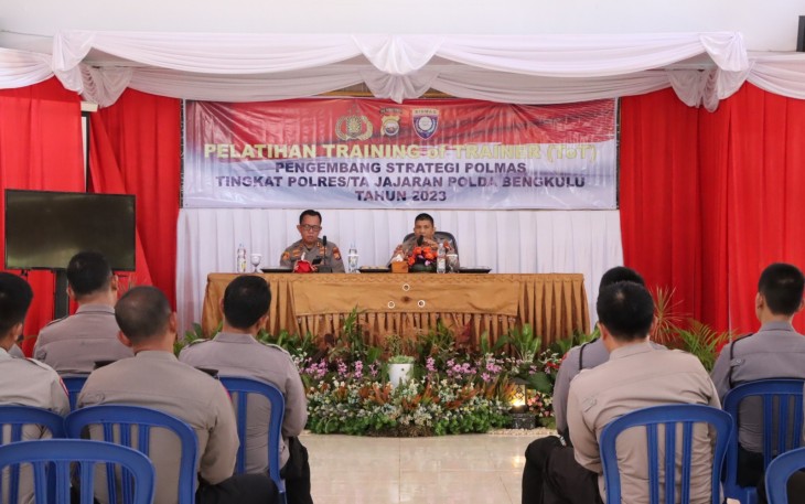 Ditbinmas Adakan ToT Pengembang Strategi Polmas di Polres Lebong