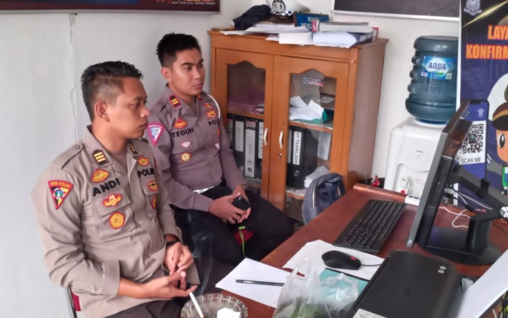 Polres Lebong Ikuti Zoom Meeting Terkait KRYD dan Penindakan ODOL