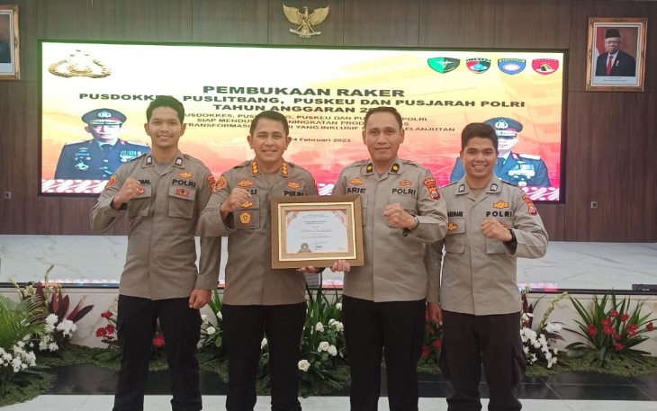 Ditreskrimum Polda Bengkulu Raih Penghargaan Kemenkeu RI