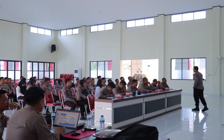 Bid Keu Polda Supervisi Fungsi Keuangan di Polres Bengkulu Selatan